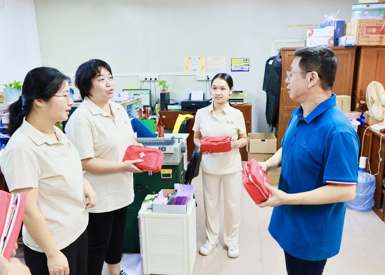 情系职工送清凉 身心护航保康健——白云山腾博会官网制药开展夏日防暑降温与康健眷注系列活动